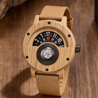 Helvani Walnut & Bamboo Watch