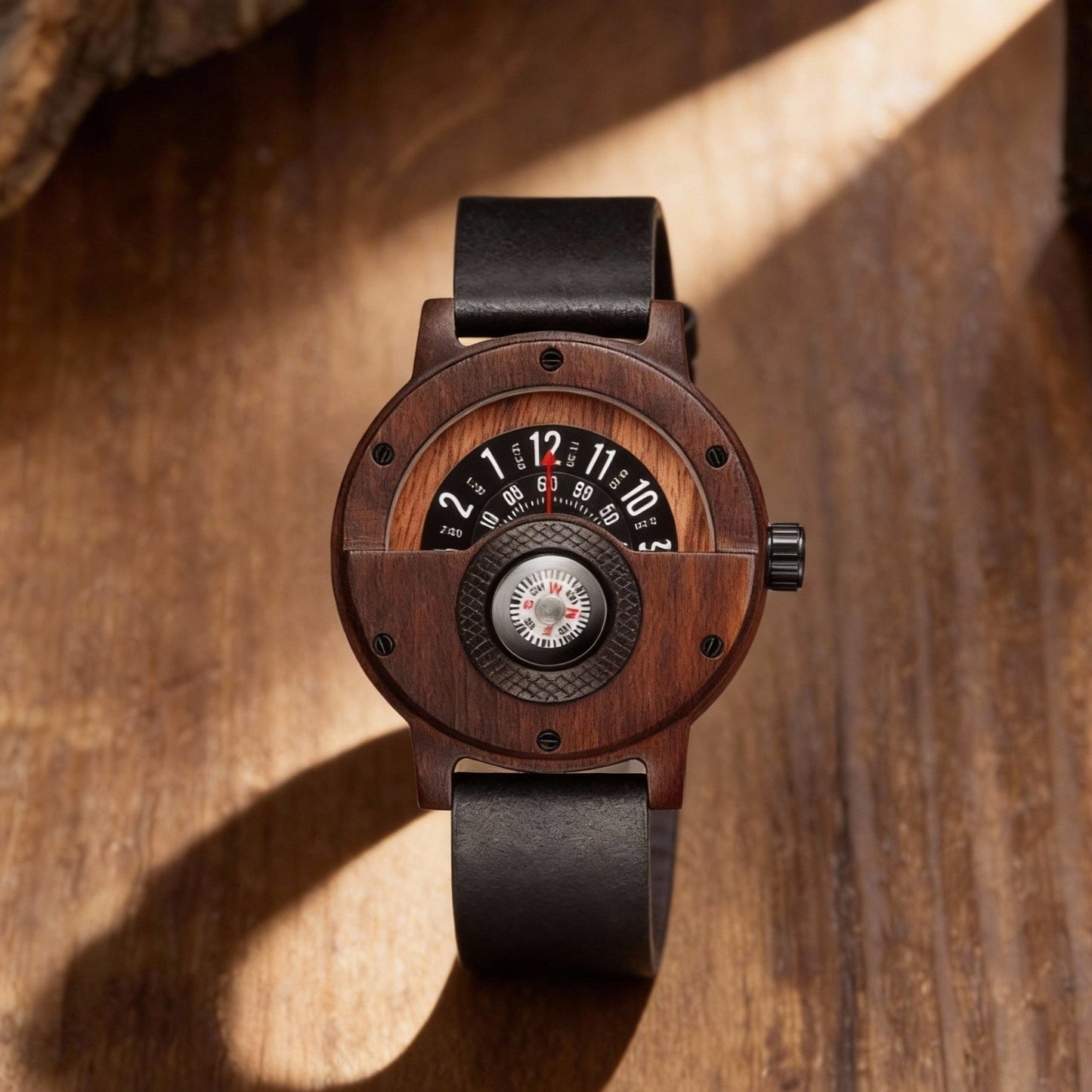 Helvani Walnut & Bamboo Watch