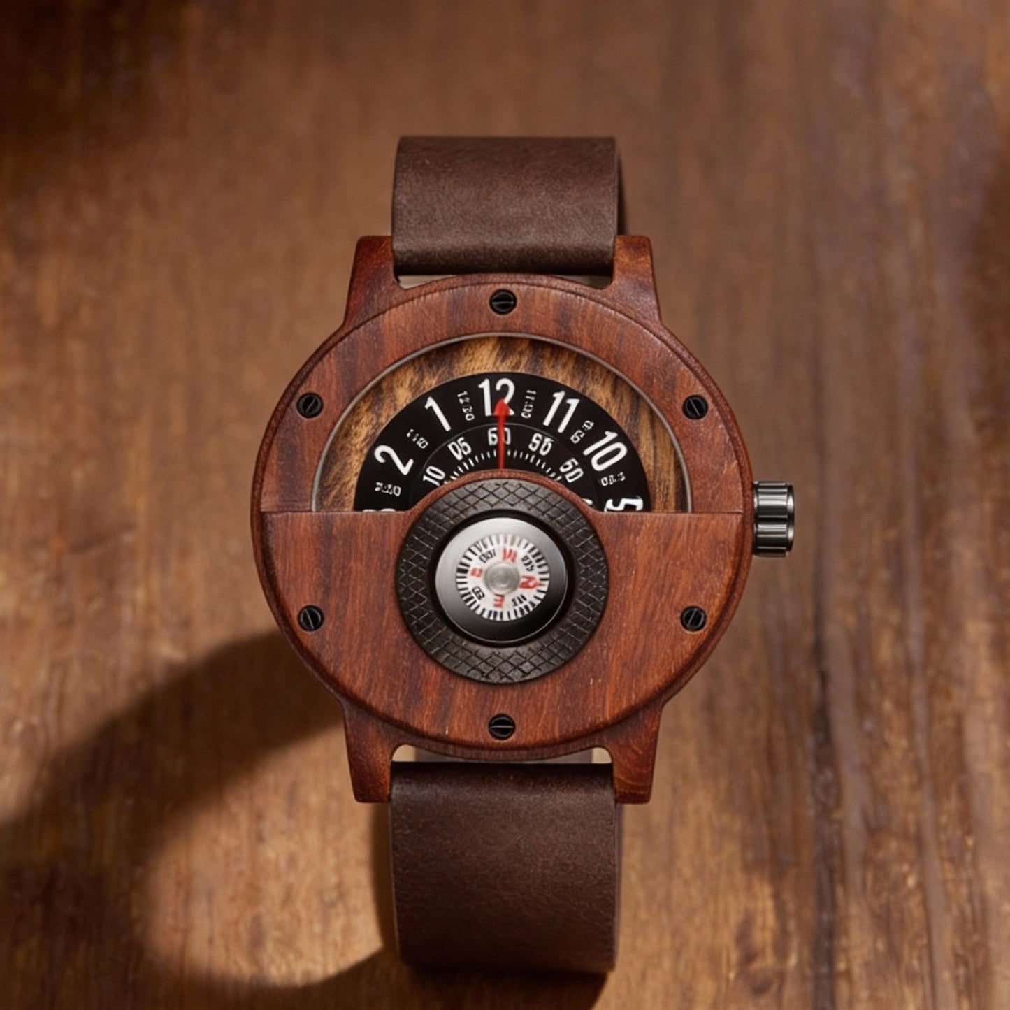 Helvani Walnut & Bamboo Watch