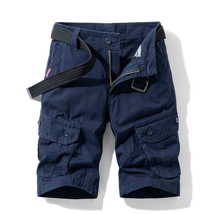 Maro – Versatile Black Cargo Shorts