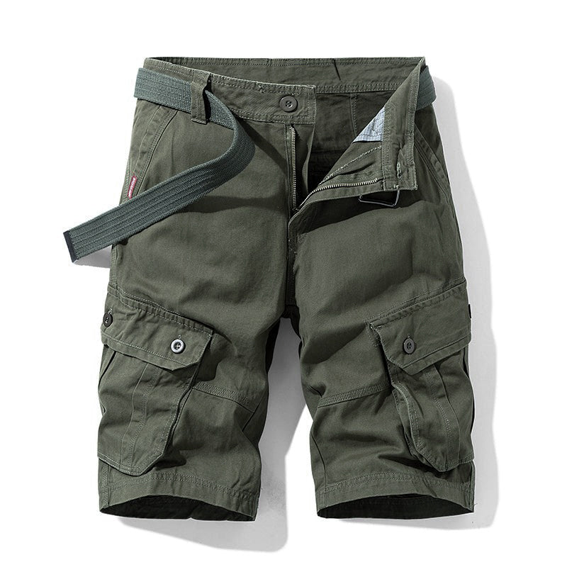 Maro – Versatile Black Cargo Shorts