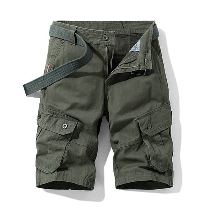 Maro – Versatile Black Cargo Shorts
