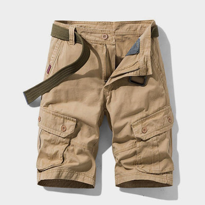 Maro – Versatile Black Cargo Shorts
