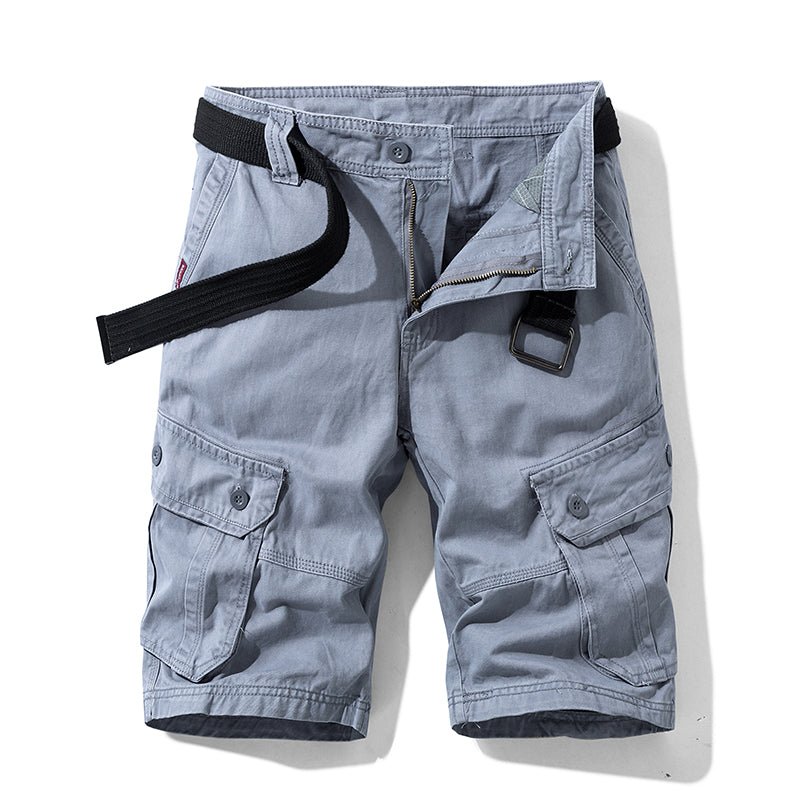 Maro – Versatile Black Cargo Shorts