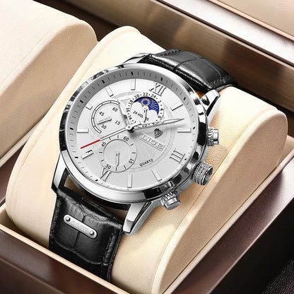 Lige Classic Moonphase Chronograph