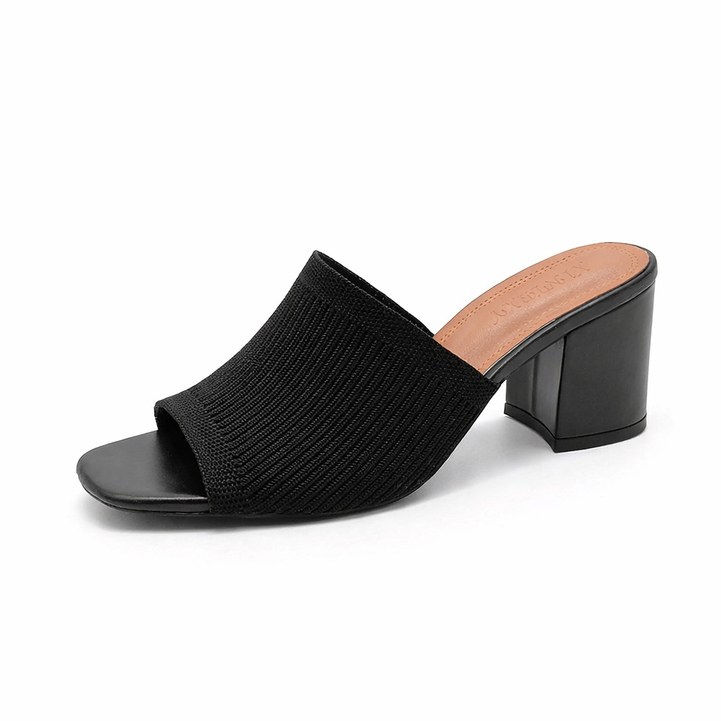 Aurelia™ Knit Block Heel Sandals