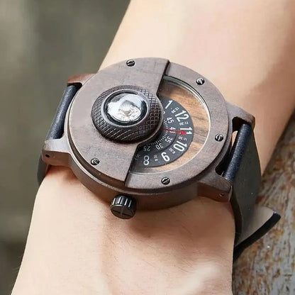 Helvani Walnut & Bamboo Watch