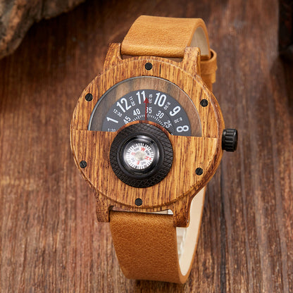 Helvani Walnut & Bamboo Watch