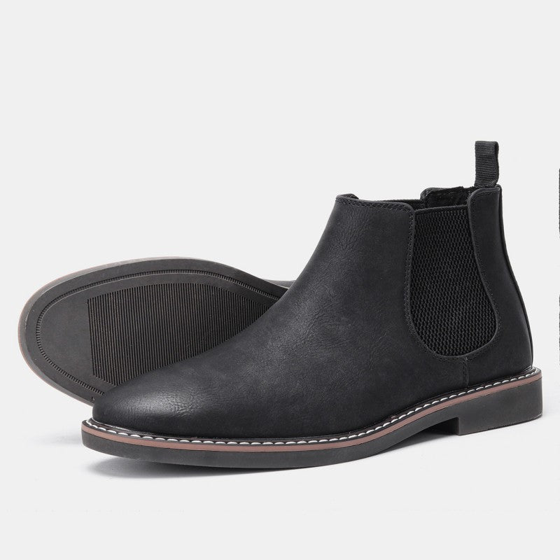 Alverton Full-Grain Leather Chelsea Boots