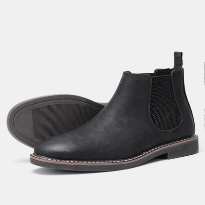 Alverton Full-Grain Leather Chelsea Boots