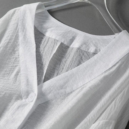 BELLA LINEN BLOUSE