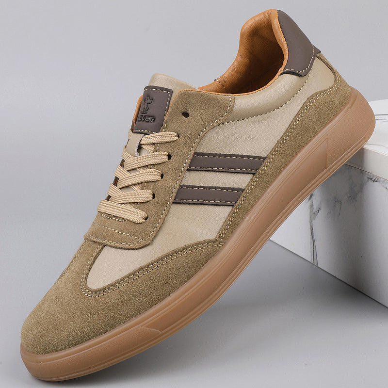 The Camden™ – Retro Suede Court Trainers