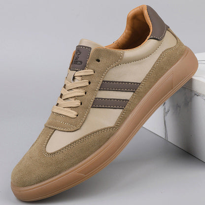 The Camden™ – Retro Suede Court Trainers