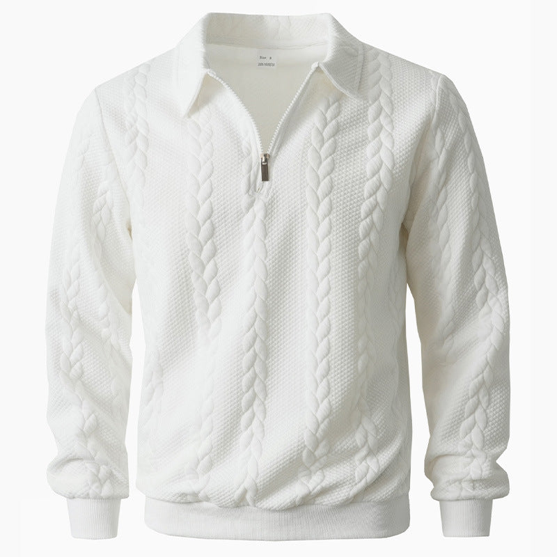 The Ravello™ – Italian Quarter-Zip Polo