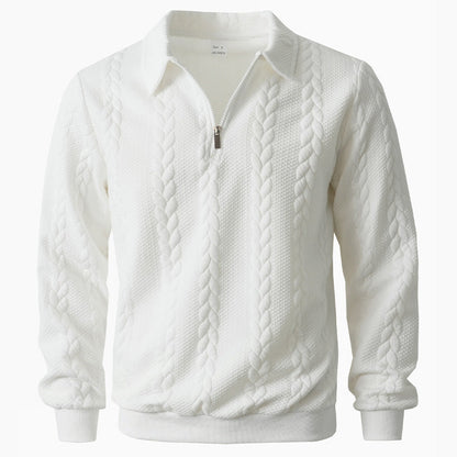 The Ravello™ – Italian Quarter-Zip Polo