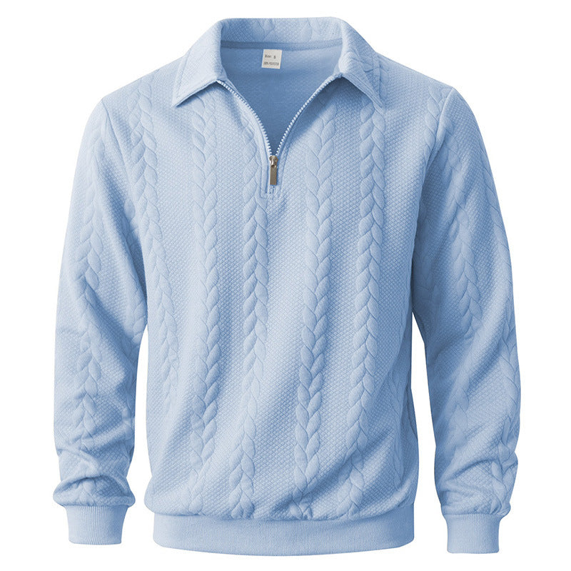 The Ravello™ – Italian Quarter-Zip Polo