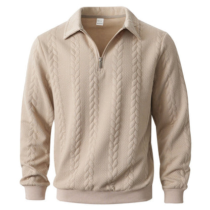 The Ravello™ – Italian Quarter-Zip Polo