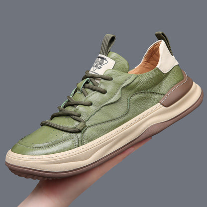 The Sorrento – Italian Style Genuine Leather Trainers