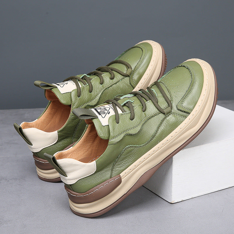The Sorrento – Italian Style Genuine Leather Trainers