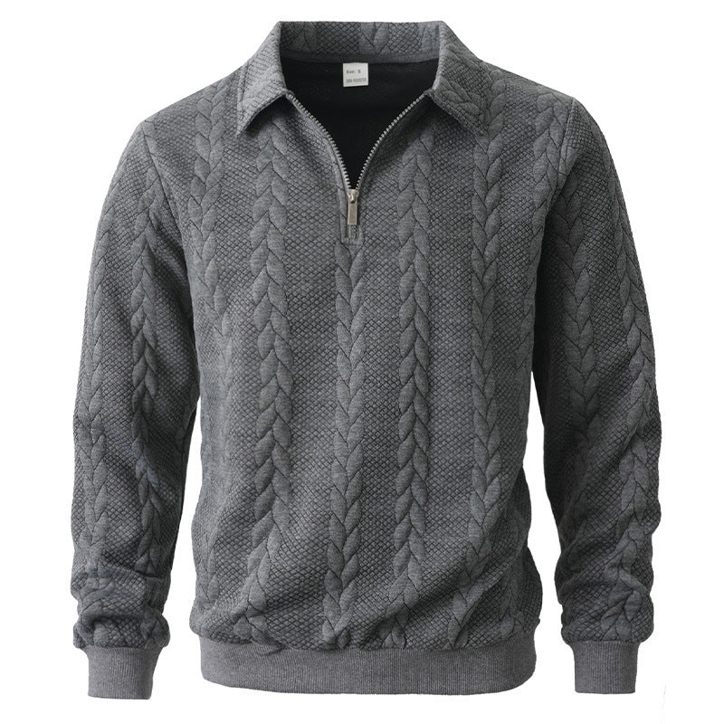 The Ravello™ – Italian Quarter-Zip Polo