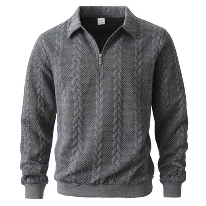 The Ravello™ – Italian Quarter-Zip Polo