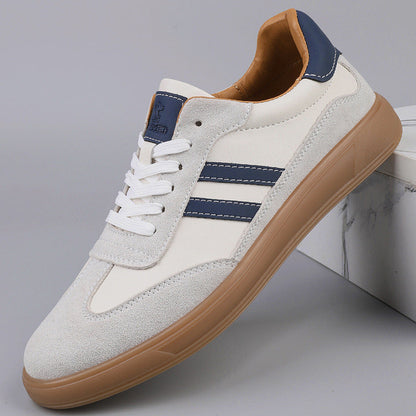 The Camden™ – Retro Suede Court Trainers