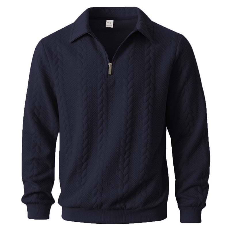 The Ravello™ – Italian Quarter-Zip Polo