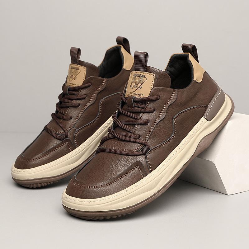 The Sorrento – Italian Style Genuine Leather Trainers
