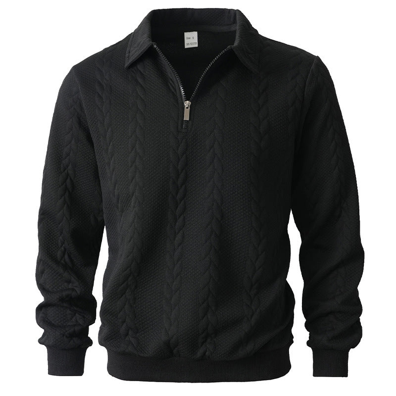The Ravello™ – Italian Quarter-Zip Polo