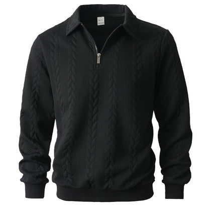 The Ravello™ – Italian Quarter-Zip Polo