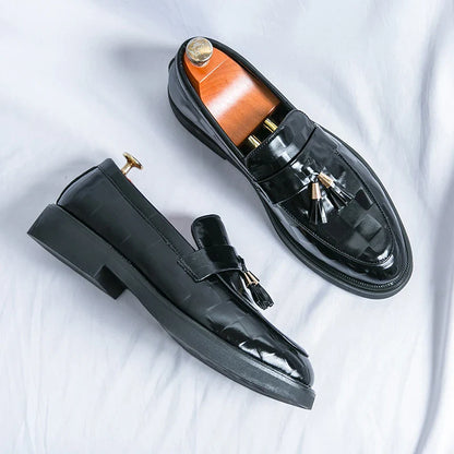 Radcliffe Tassel Leather Loafers