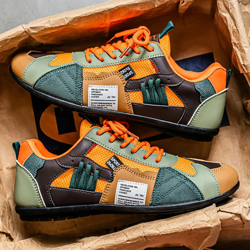 The Camden | Urban Patchwork Street Trainer