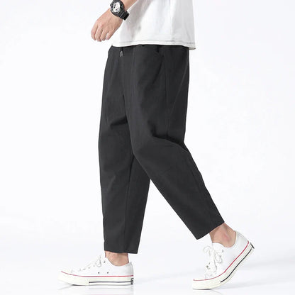 Higashi Linen Tapered Trousers