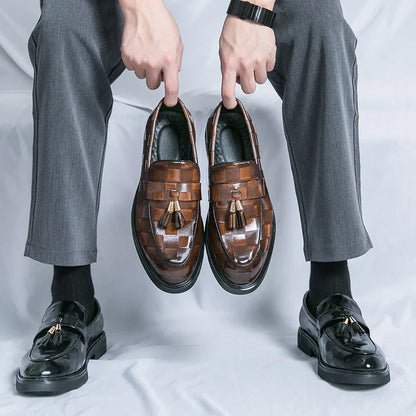 Radcliffe Tassel Leather Loafers