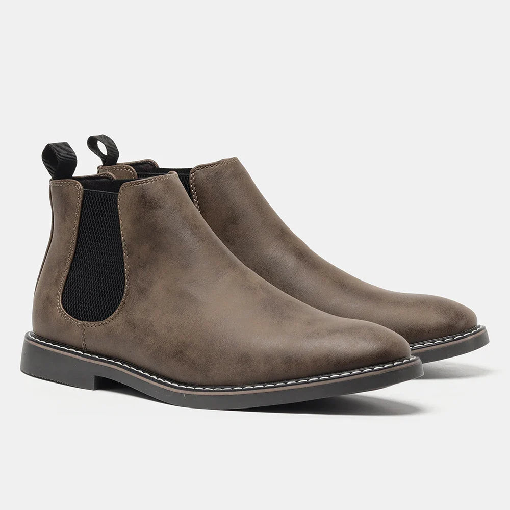 Alverton Full-Grain Leather Chelsea Boots