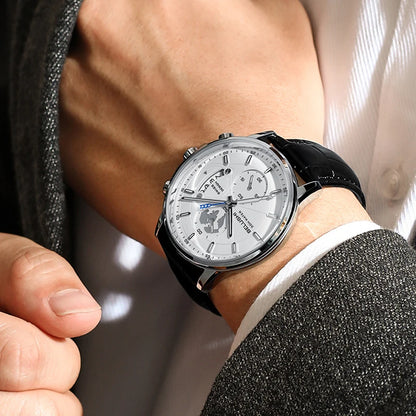 Arnox Classic Leather Chronograph