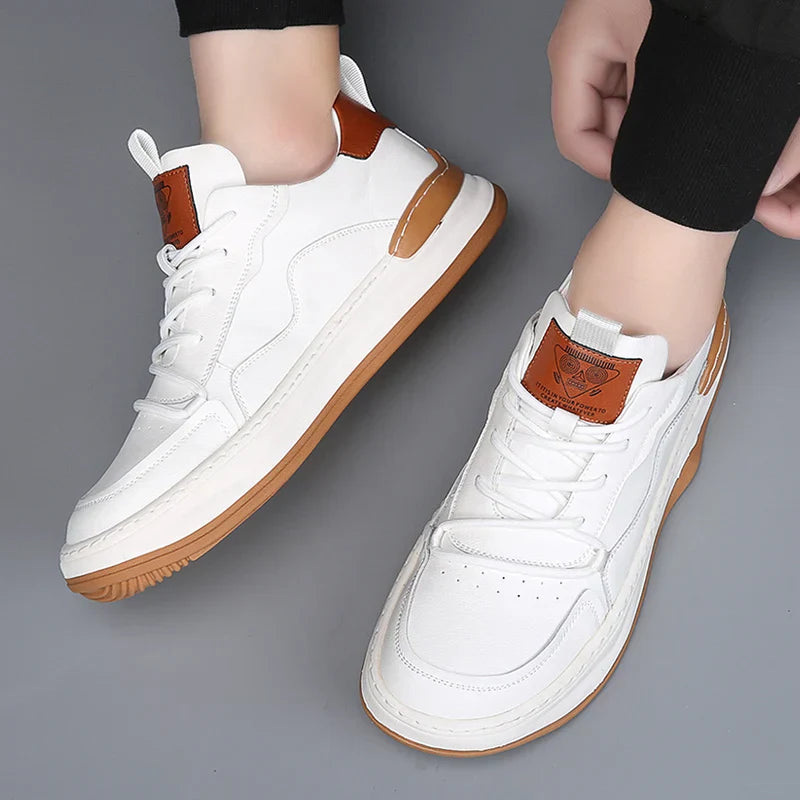 The Sorrento – Italian Style Genuine Leather Trainers