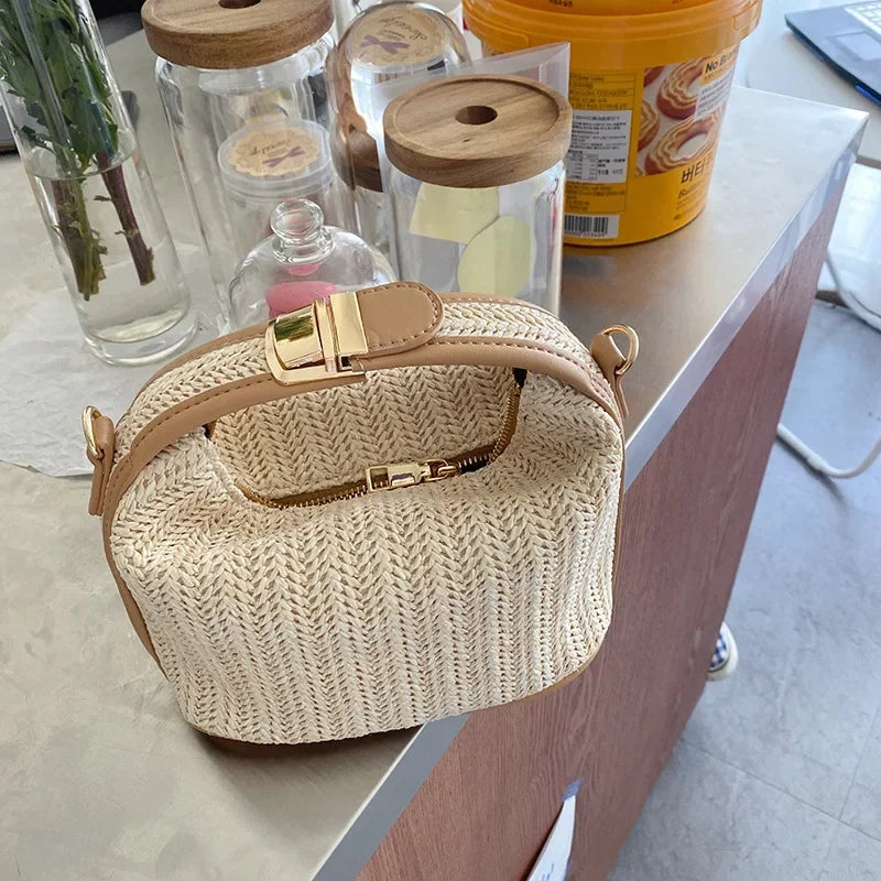 Noelle – Woven Crossbody Bag for Effortless Everyday Chic