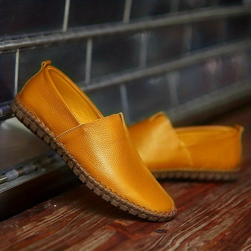 Riverton Leather Summer Loafers