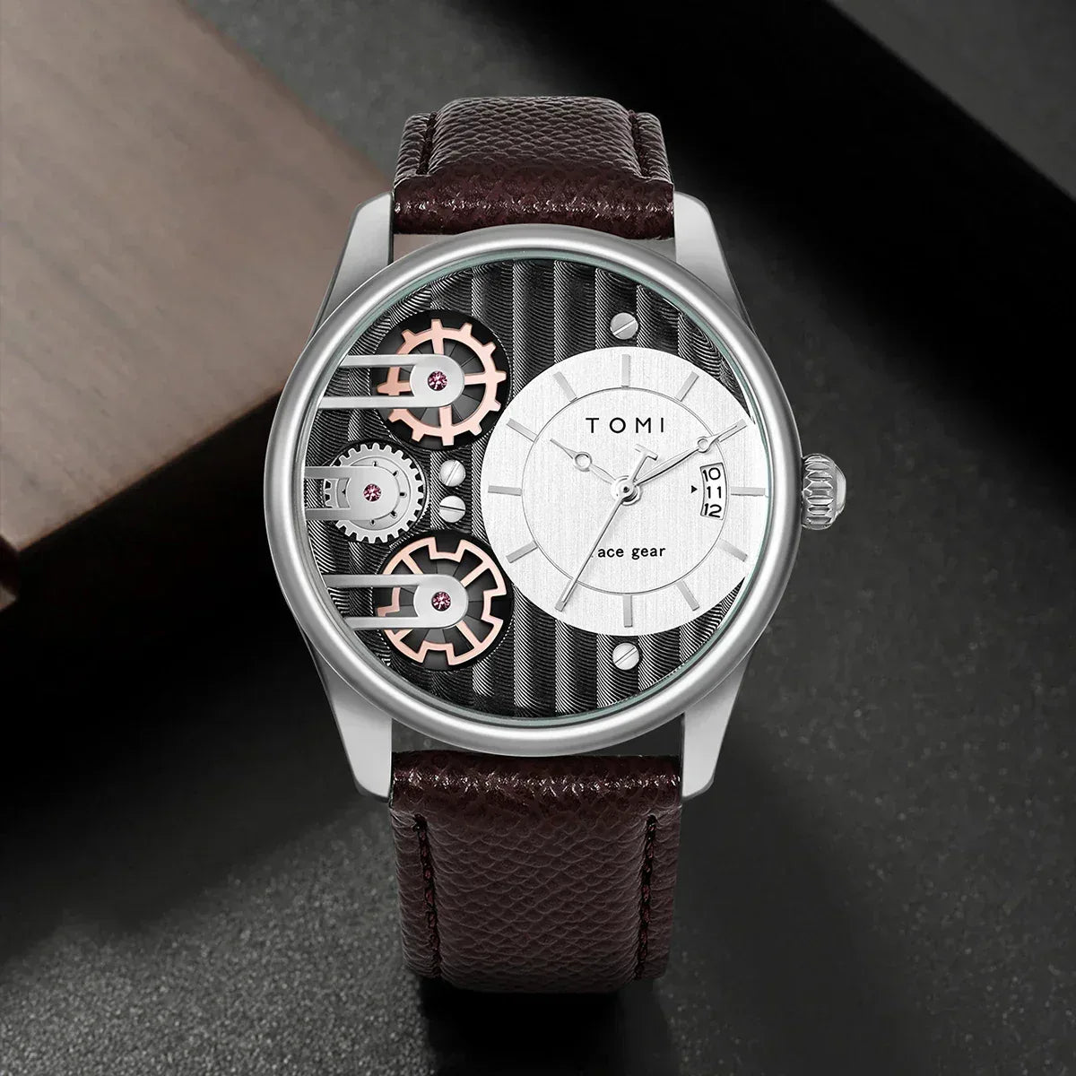 TOMI Heritage Calendar Watch