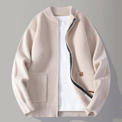 Adrian | Premium Ribbed Knit Jacket