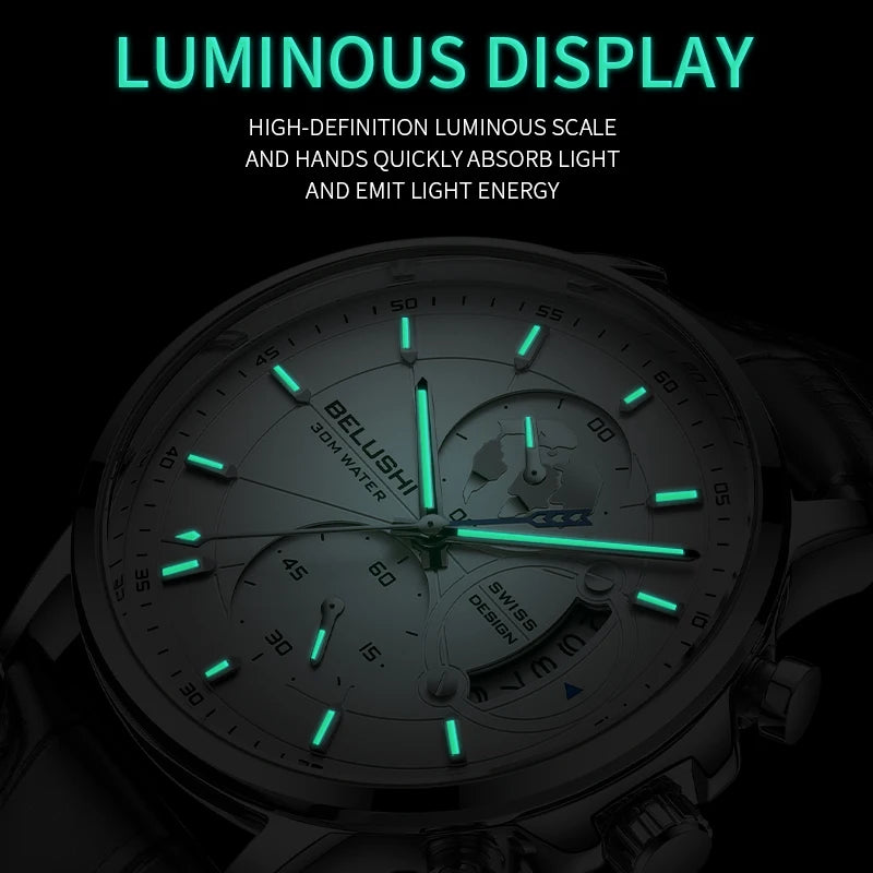Arnox Classic Leather Chronograph
