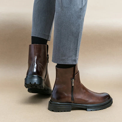 The Hampstead™ – Polished Zip Boots