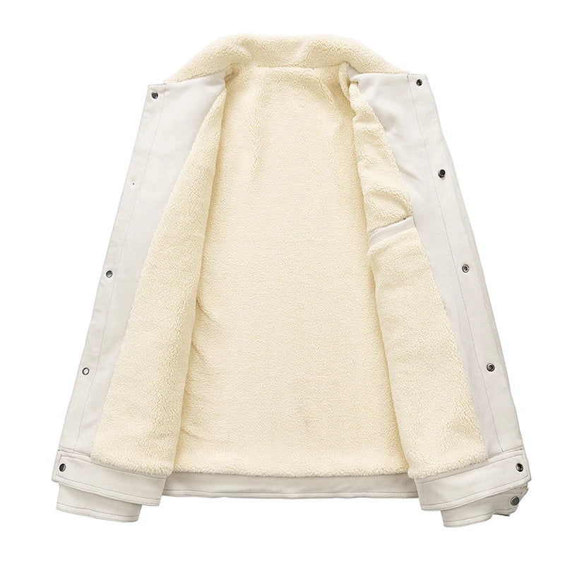 Ravenshaw Suede Sherpa Jacket