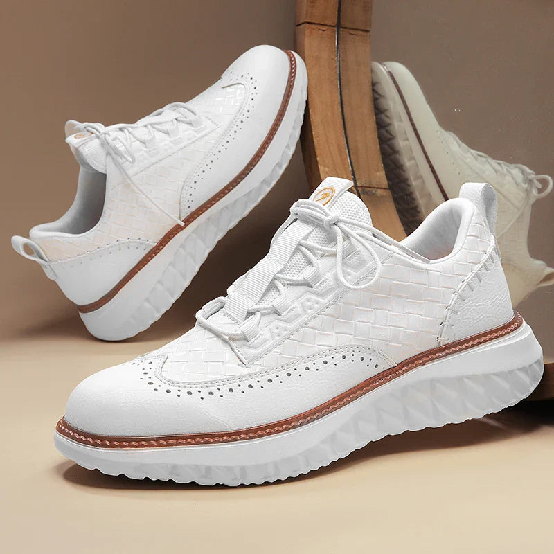 Barton Crest | Premium Leather Comfort Sneakers