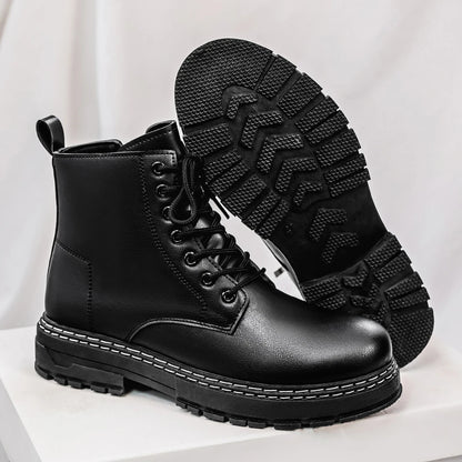 The Camden Utility Boot | Contrast Stitch Edition