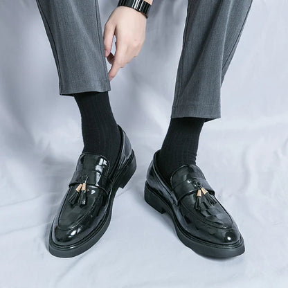 Radcliffe Tassel Leather Loafers