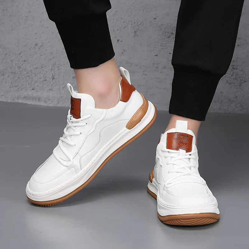 The Sorrento – Italian Style Genuine Leather Trainers