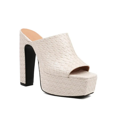 Valentira™ Platform Mule Heels