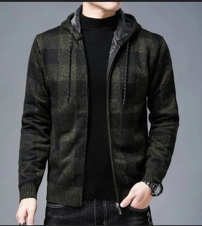 Harrington Plaid Fleece Jacket